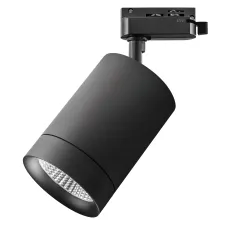 Светильник трековый для BARRA 220V 35W 4000K 45° черный Canno Lightstar 303274
