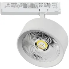 Светильник для трековой системы Quattro LED 35W с управлением TRIAC Alta Pro Lightstar A5736TRIAC