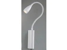 NEWPORT 14800 14801/A LED white , Бра, White L3.2*H46*Sp4.6/гибкая часть 28.5 cm LED 1*3W