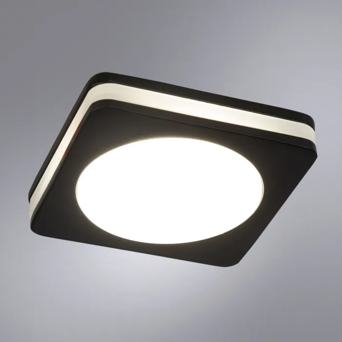 Точечный встраиваемый светильник Arte Lamp TABIT A8432PL-1BK | Дом Декора