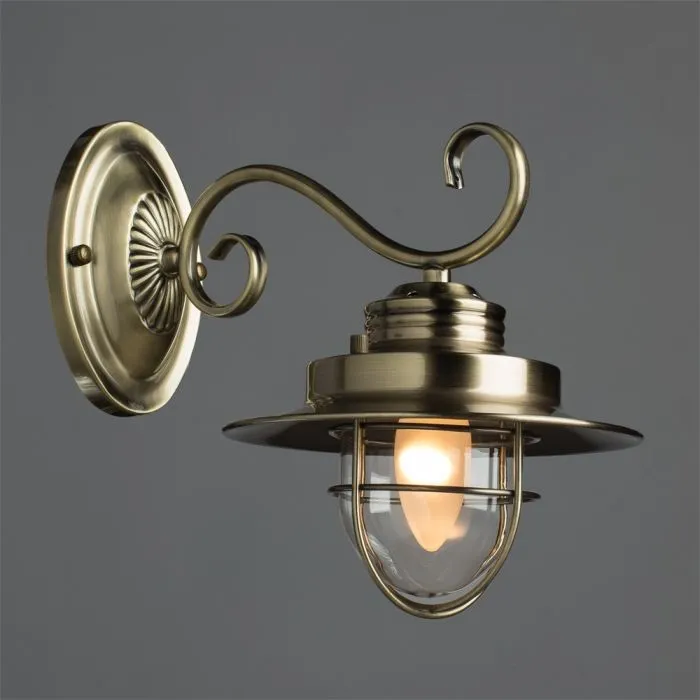 Бра Arte Lamp LANTERNA A4579AP-1AB | Дом Декора