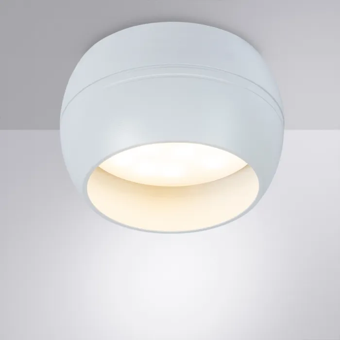 Точечный накладной светильник Arte Lamp GAMBO A5551PL-1WH | Дом Декора