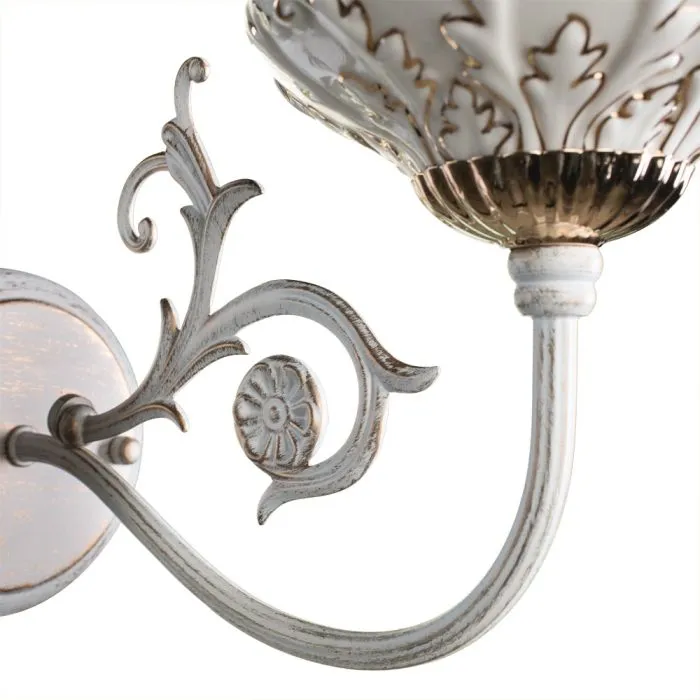 Бра Arte Lamp FAINA A5326AP-1WG | Дом Декора