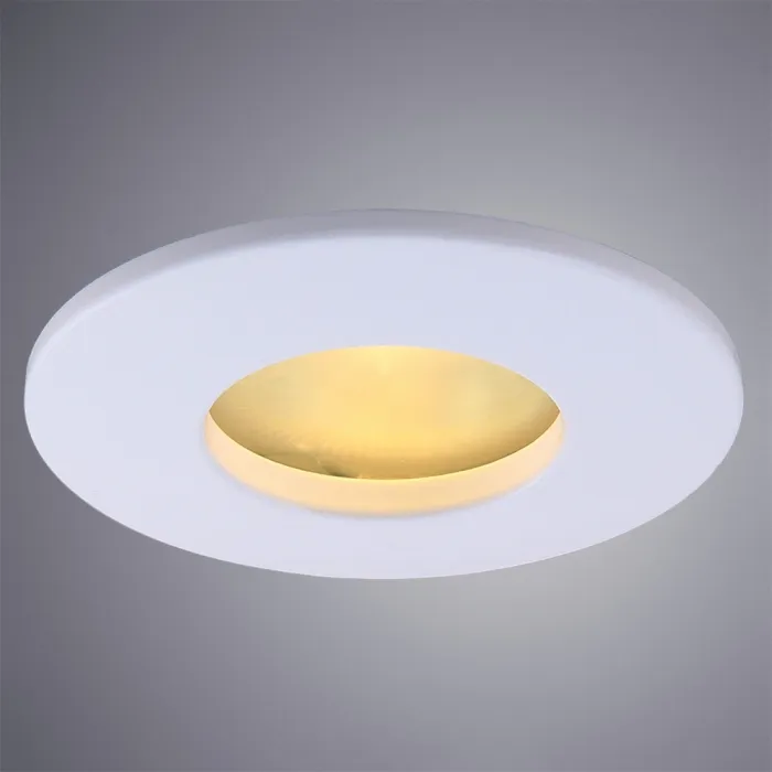 Точечный встраиваемый светильник Arte Lamp AQUA A5440PL-1WH | Дом Декора
