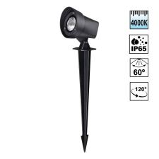 359530 STREET NT25 790 черный Светильник ландшафтный светодиодный грунтовый IP65 LED 13W 110-240V 1040Лм 4000К LANDSCAPE