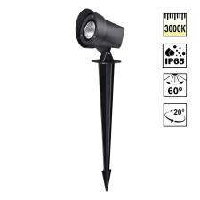 359529 STREET NT25 790 черный Светильник ландшафтный светодиодный грунтовый IP65 LED 13W 110-240V 1040Лм 3000К LANDSCAPE