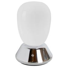 Декоративные настольная лампа диммируемая 10w 3000k матовый/хром uovo iii lightstar 807914